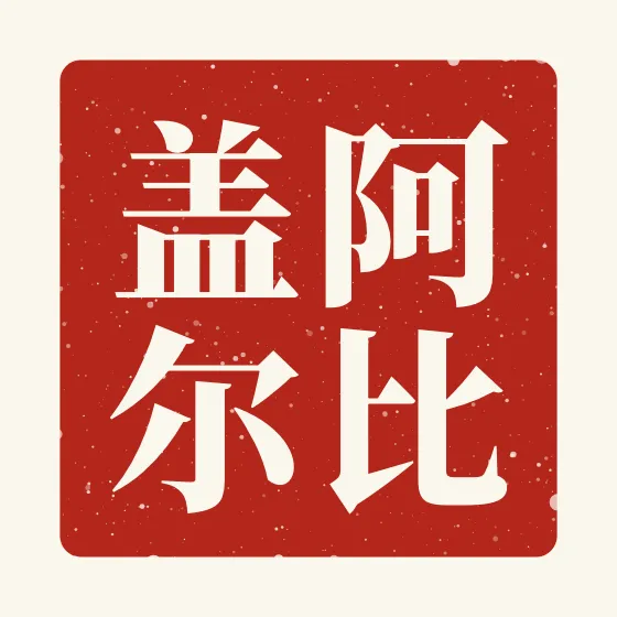 Abigail in Chinese — 阿比盖尔 carved as a Chinese name seal (chop)
