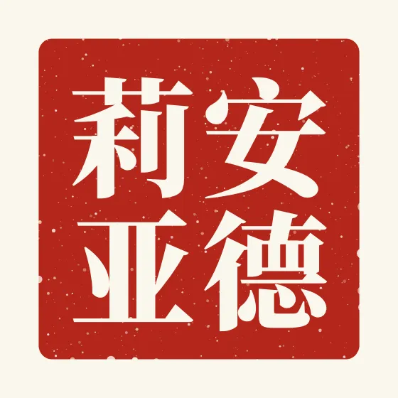 Andrea in Chinese — 安德莉亚 carved as a Chinese name seal (chop)