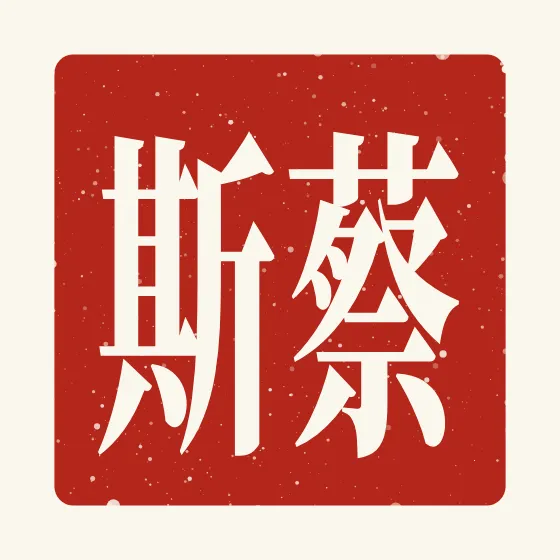 Chase in Chinese — 蔡斯 carved as a Chinese name seal (chop)