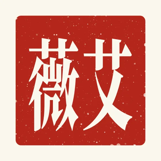 Ivy in Chinese — 艾薇 carved as a Chinese name seal (chop)