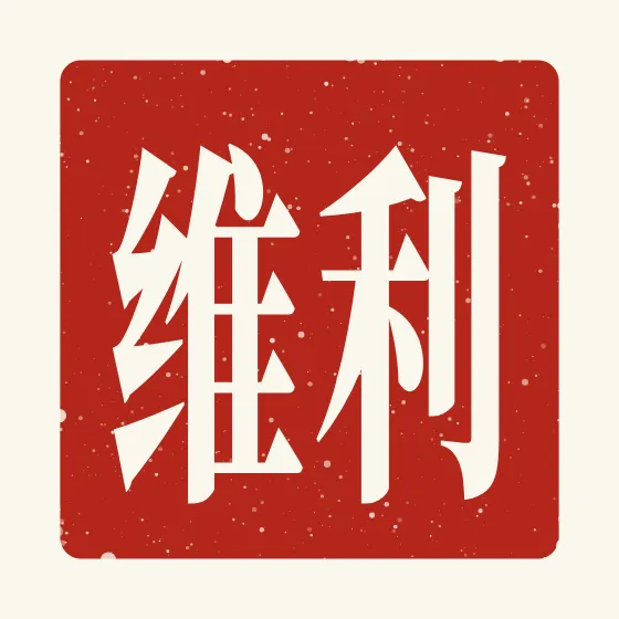 Levi in Chinese — 利维 carved as a Chinese name seal (chop)