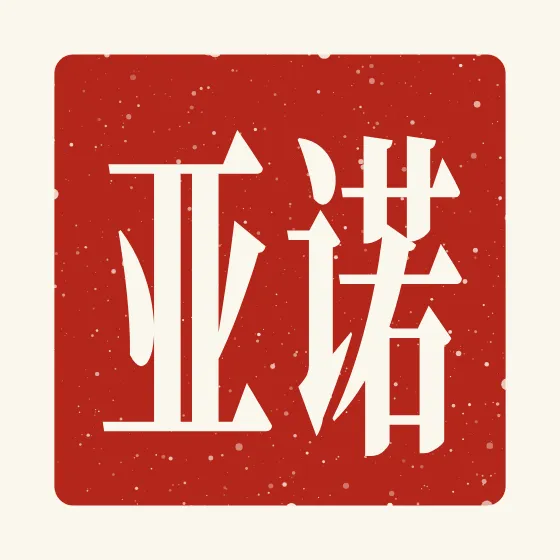 Noah in Chinese — 诺亚 carved as a Chinese name seal (chop)