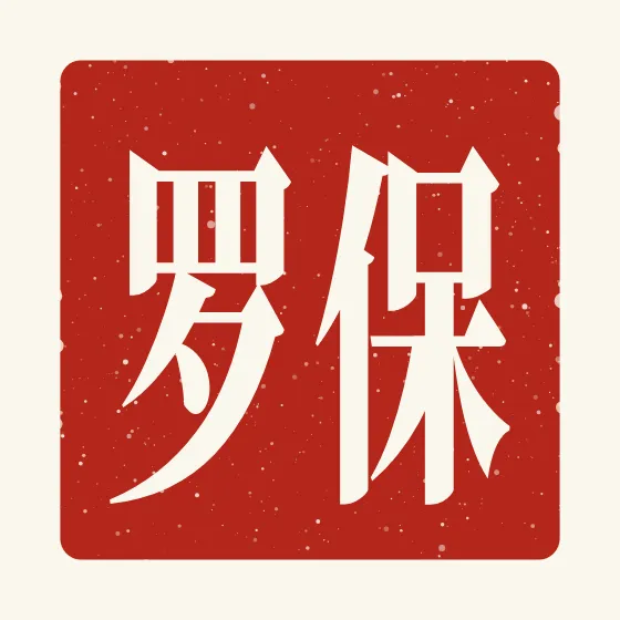 Paul in Chinese — 保罗 carved as a Chinese name seal (chop)